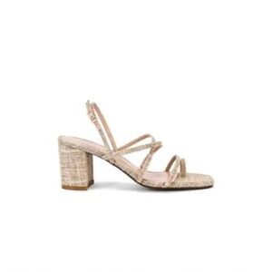 RAYE woven heeled sandals “PORTLAND” heel